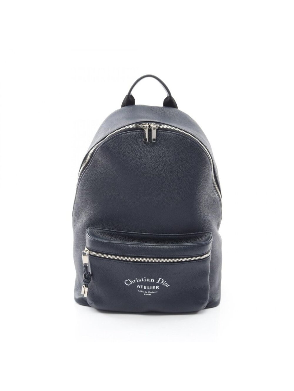 Dior Homme Backpack Atelier Navy Leather
